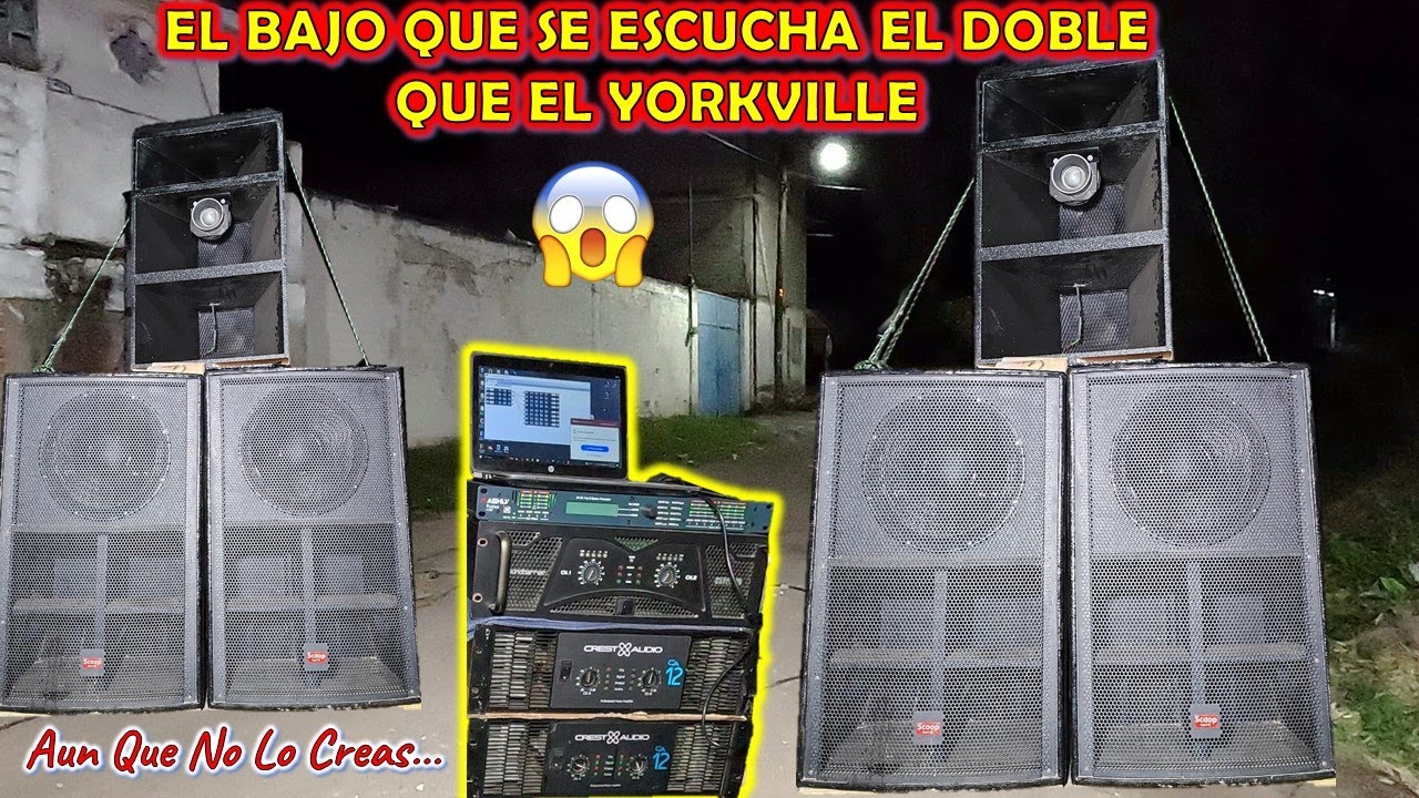 POR FIN se DESCUBRE EL BAFLE que PONE EN SU LUGAR  a LOS YORKVILLE😱CONOCE a SONIDO PROYECCIÓN💥