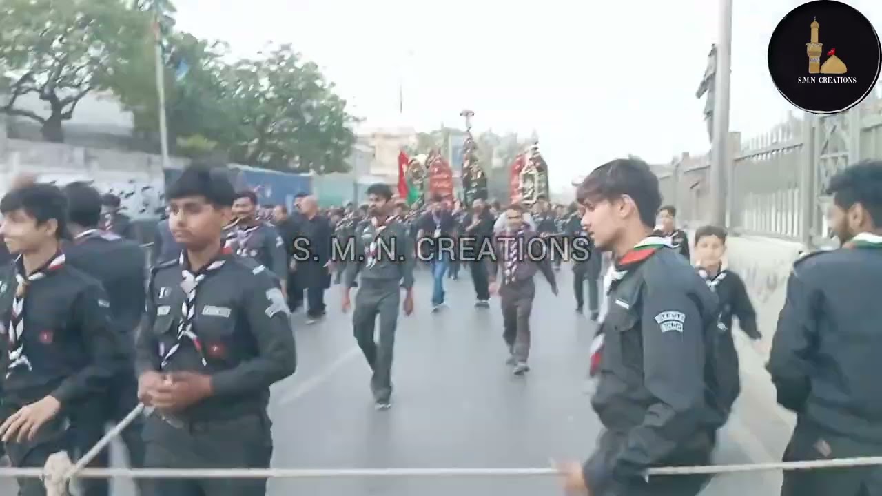20 Ramzan, Juloos e Aza, Nishter Park to Imambargah Ali Raza(a.s.), Karachi, 31-3-2024