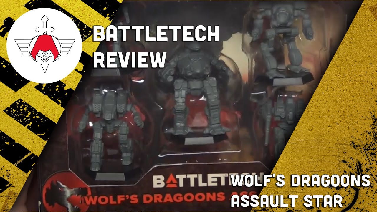 Battletech Unboxing: Wolf's Dragoons Assault Star (Barnes and Noble Exclusive)