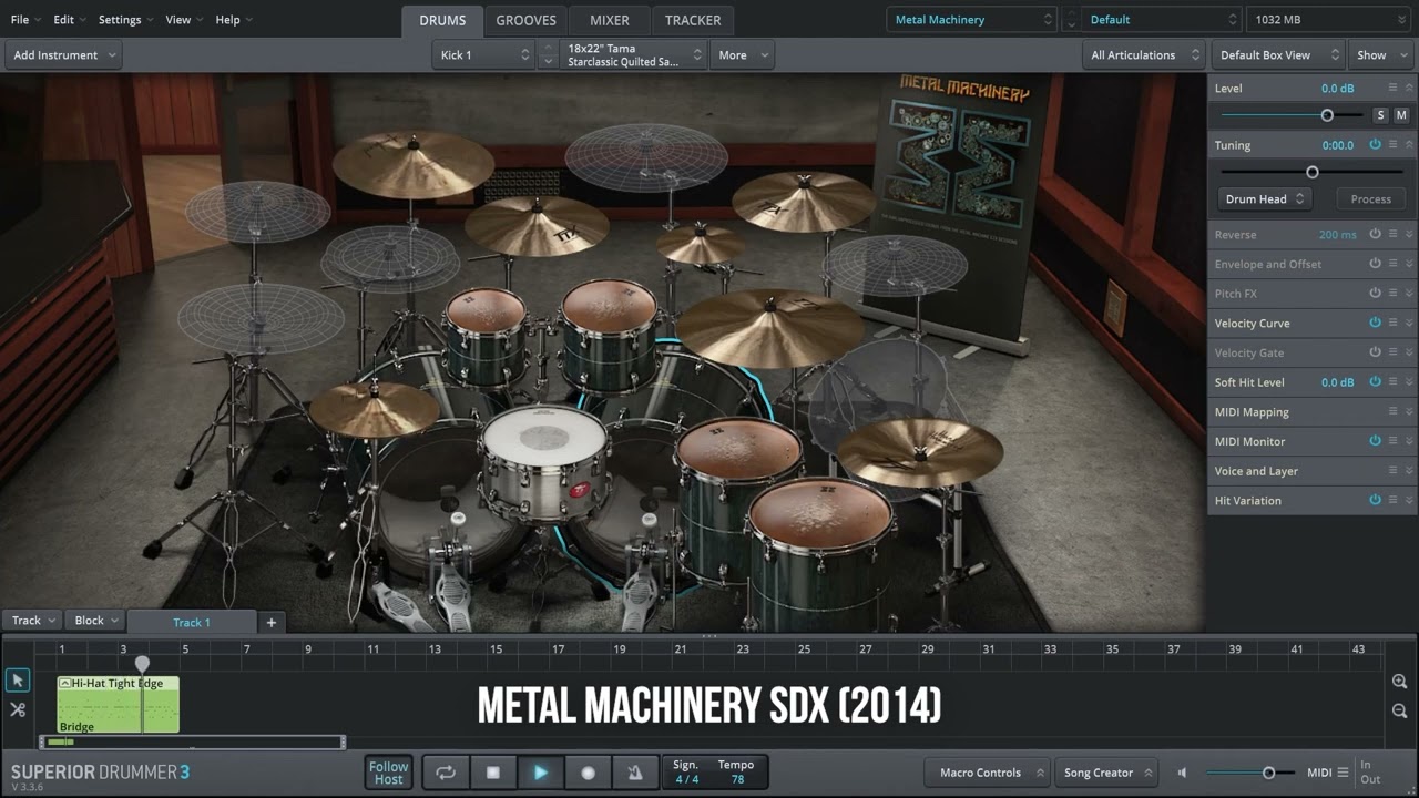 Toontrack SDX Demo – Overview of all Extensions for Superior Drummer 3