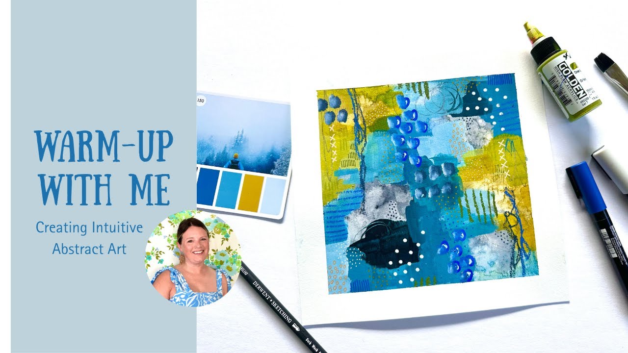 Warm-Up With Me | Intuitive Painting Session