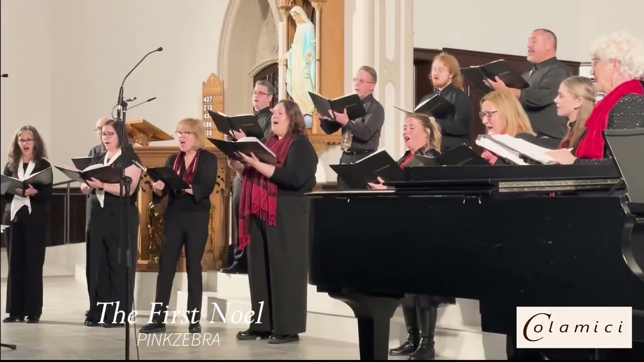 The First Noel - PINKZEBRA - performed by Colamici