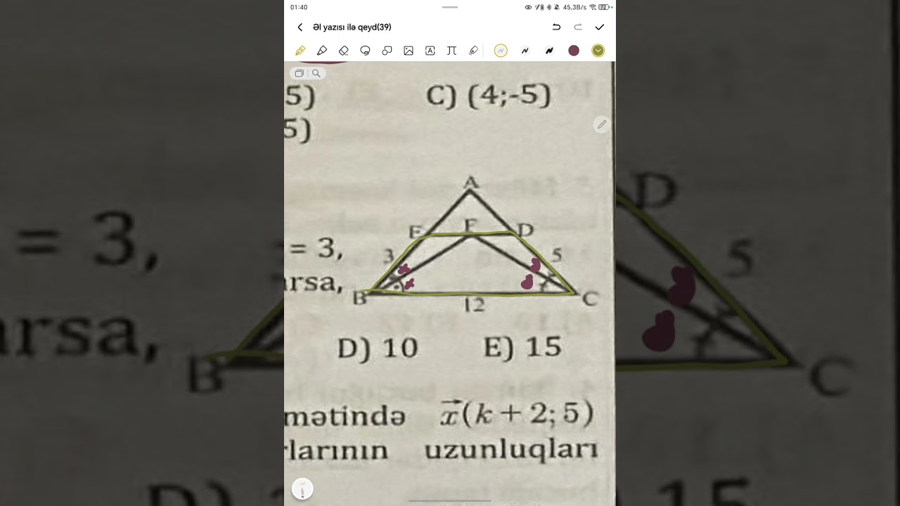 Vektorlar,Hərəkət oxşarlıq,Fəza( buraxılışa hazırlıq 11 ci sinif)