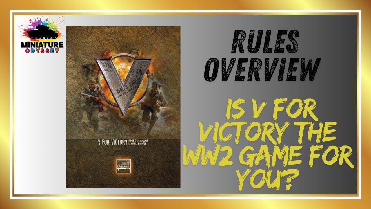 V for Victory Overview  - Is this the WW2 game for you?