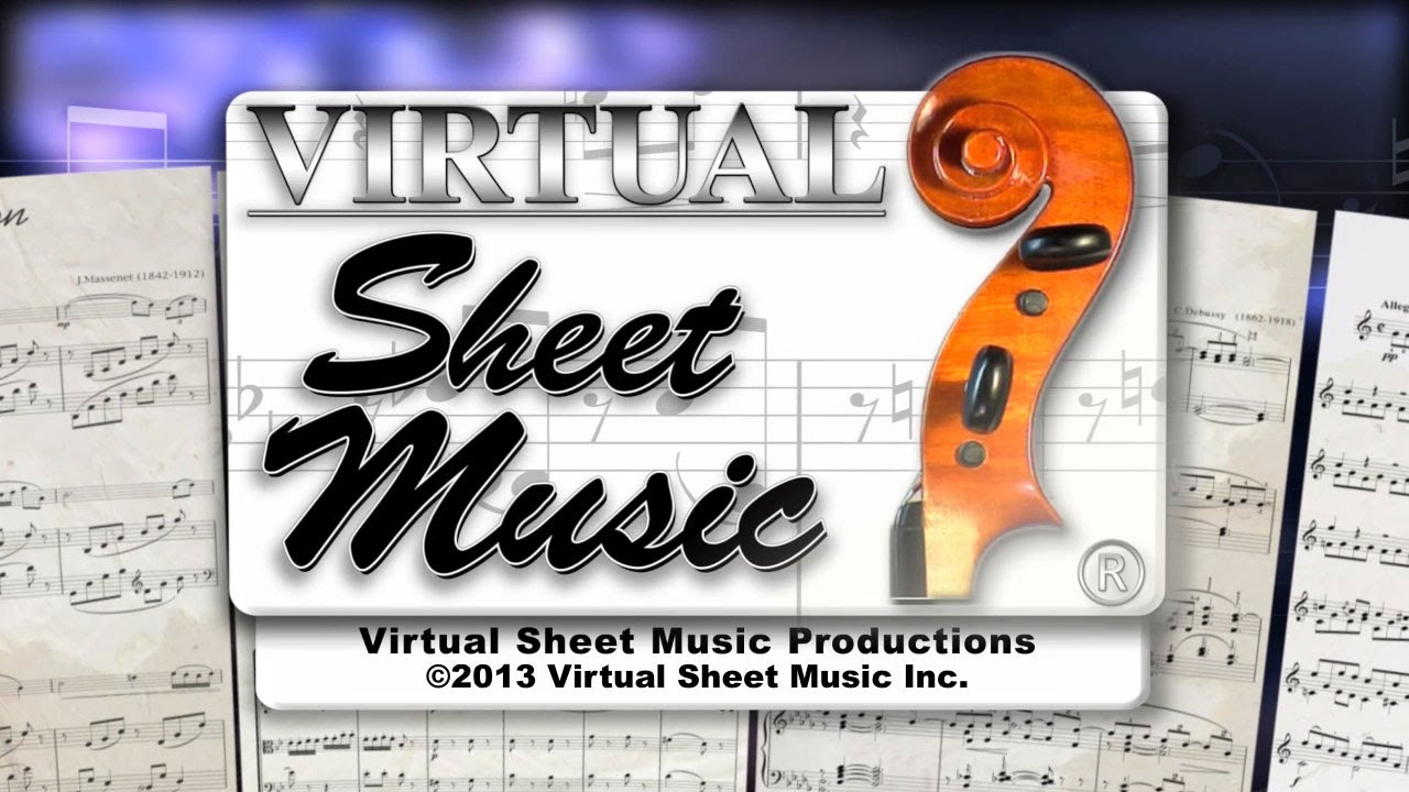 Meditation from opera Thais - Violin Sheet Music Accompaniment Video
