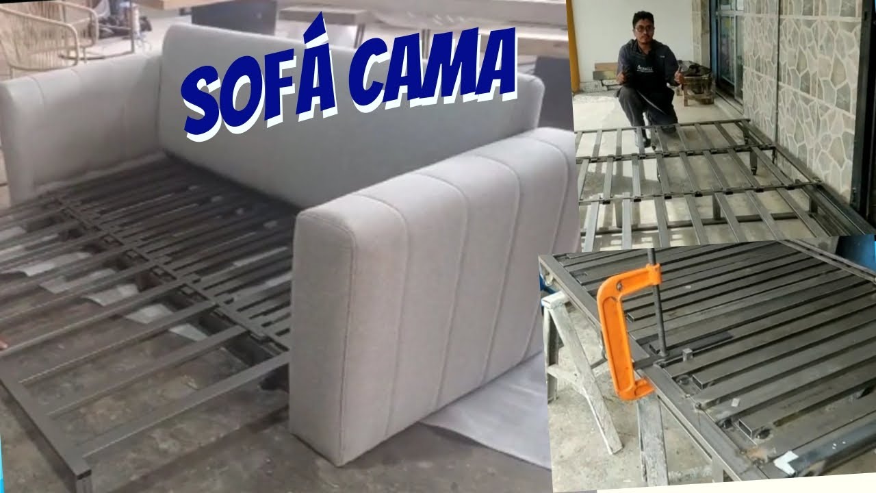 Cómo Hacer un  SOFÁ CAMA en Acero.