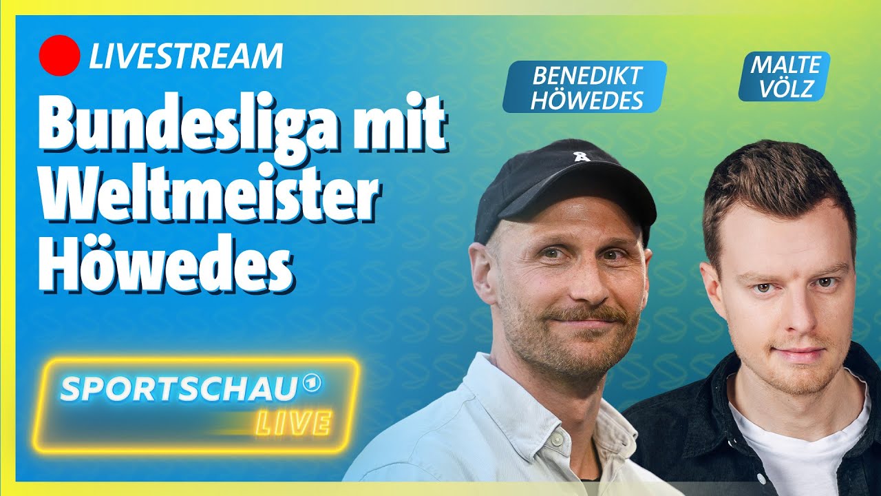 🔴 Spieltag 21: Sportschau LIVE mit Malte Völz & Weltmeister Benedikt Höwedes  | Sportschau Fußball