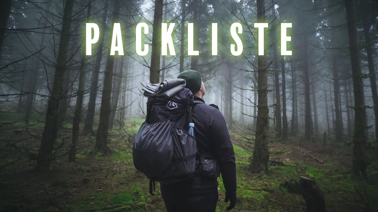 Meine Wanderausrüstung - Ultraleichte Packliste für Mehrtagestouren