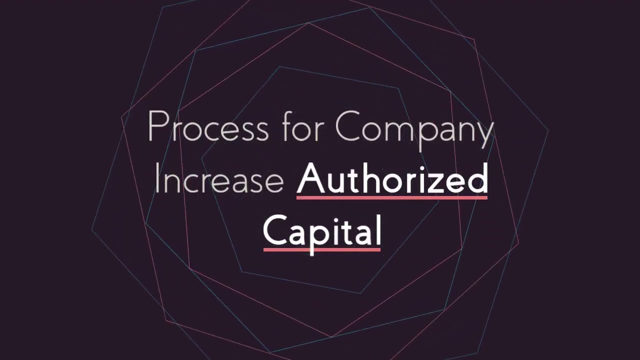 BizSprouts.in - How to Increase Company Authorized Capital after company registration.