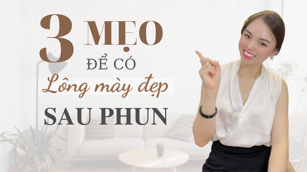 3 mẹo để c&oacute; l&ocirc;ng m&agrave;y đẹp hơn sau khi phun m&agrave;y | Nụ Trần