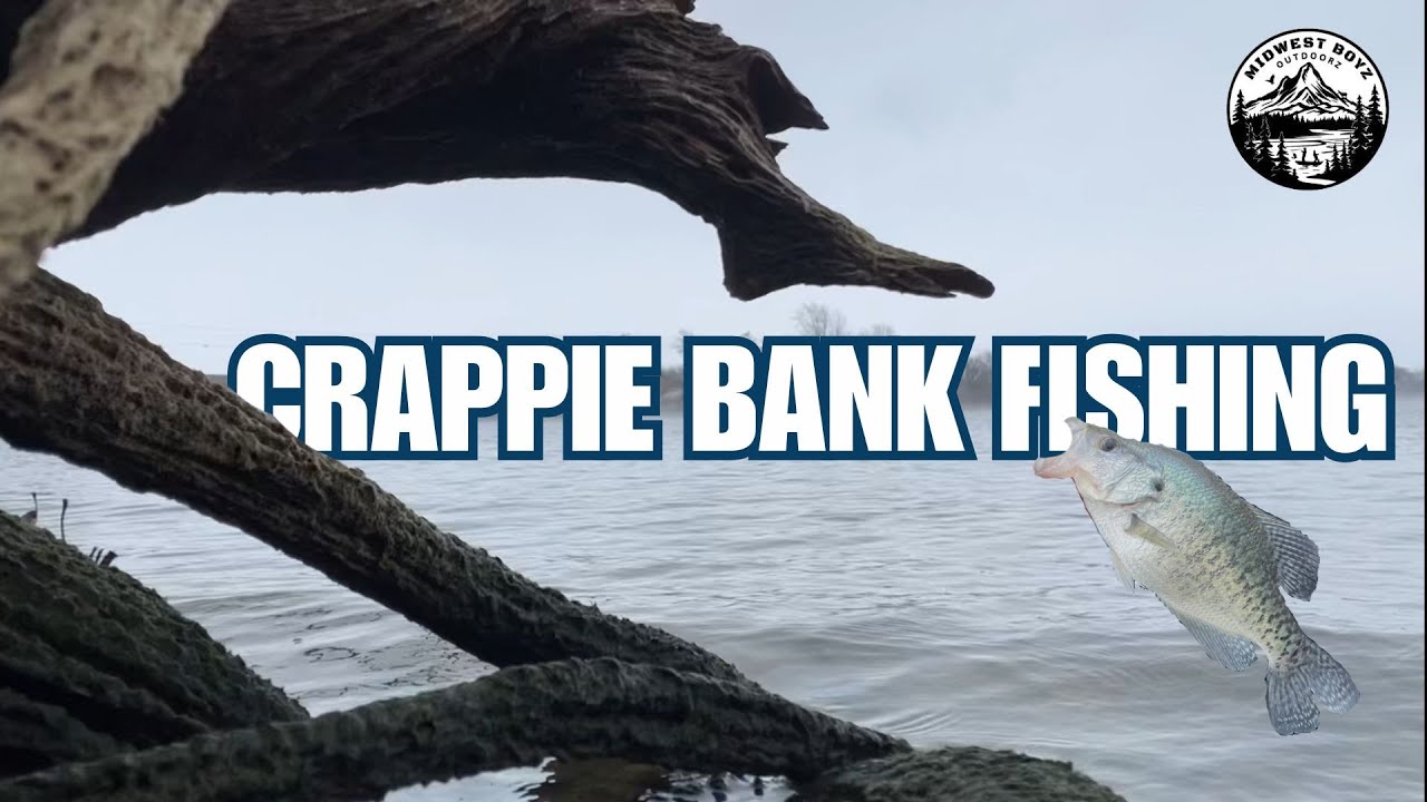 How to Bank Fish for Crappie (Clinton Lake, IL)