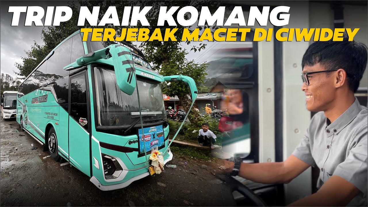 SERU BANGET🤩NAIK JEMPOL TRANS KOMANG FULL BASURI DI JALUR CIWIDEY ABAH DENI DI BALIK KEMUDI 🥳