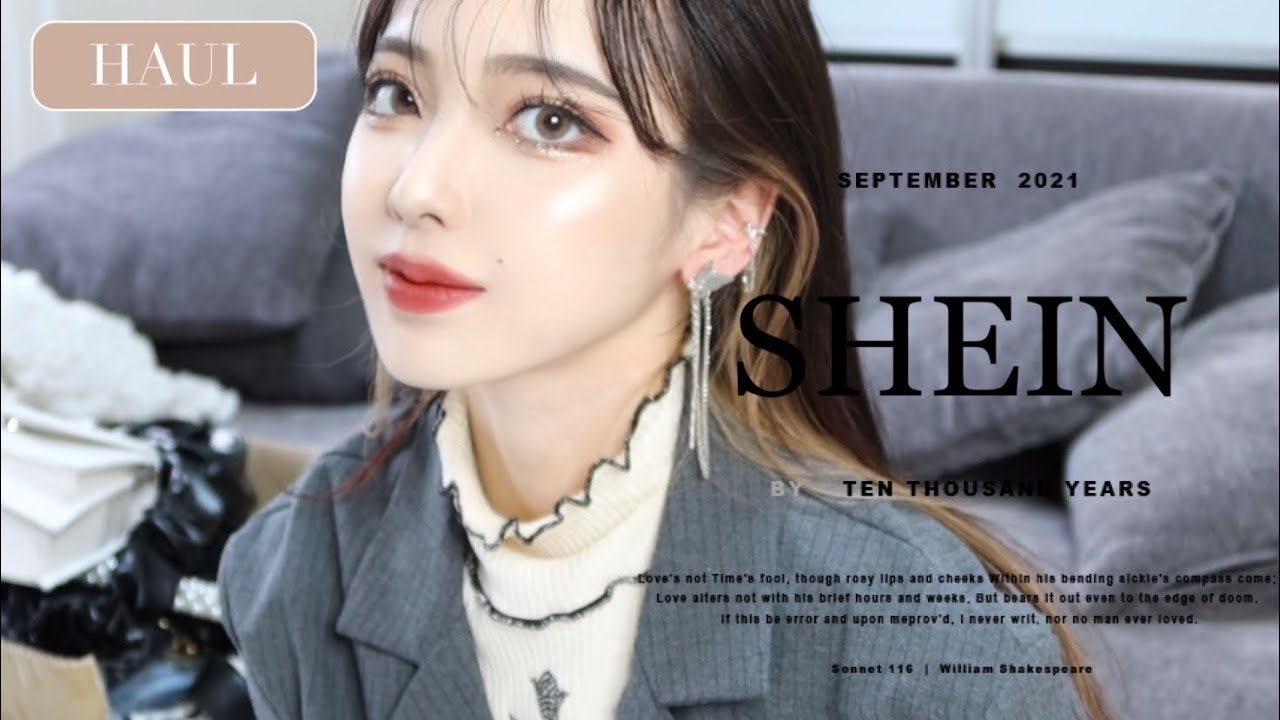 【SHEIN】秋服4万円分大量購入しました🦋 今回当たり多すぎてめっちゃおすすめ🤍