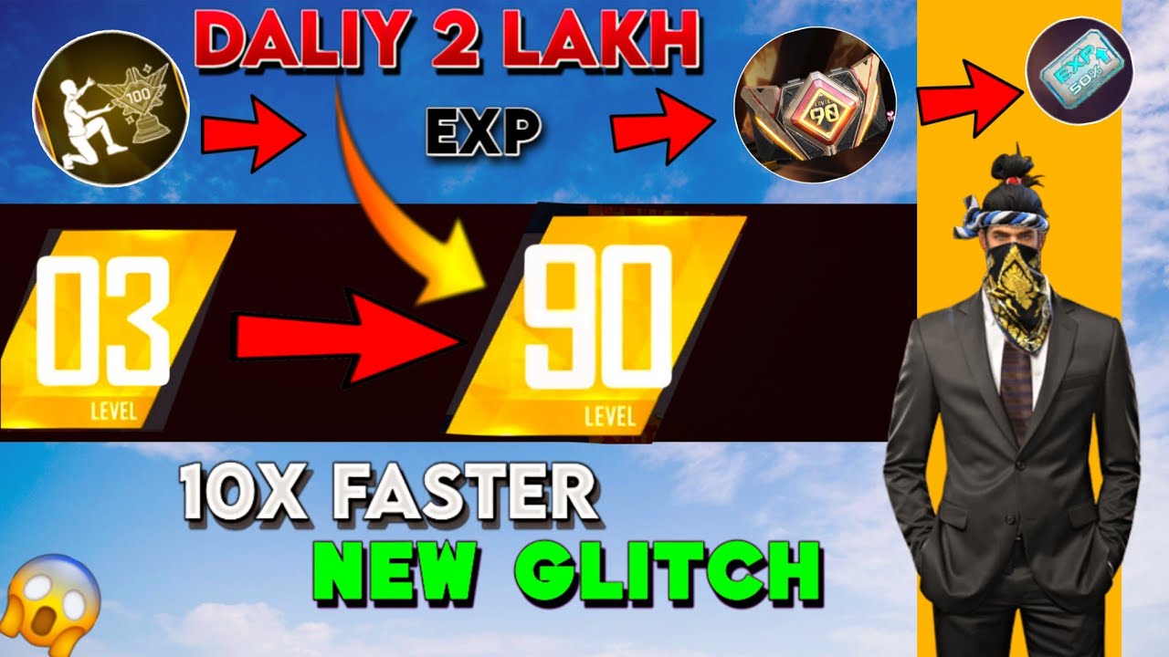 I Tried LEVEL UP Glitch In Free Fire 😲 0 To 100 Level In 7 Days ? 😈 eSports Marwadi Exposed 
