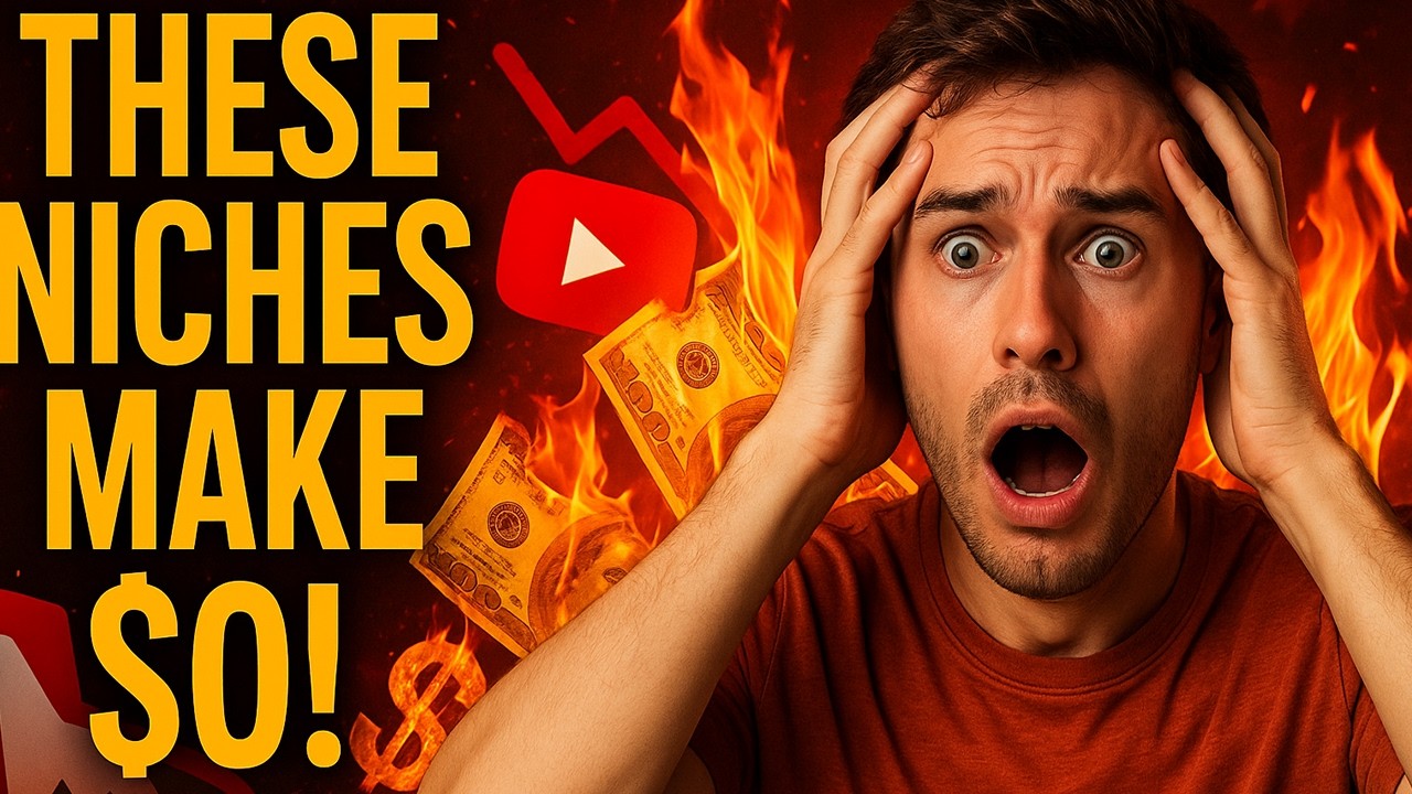 10 YouTube Niches That WON'T Be Monetized in 2025!