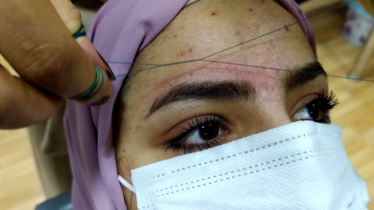 أسهل طريقة لتنظيف وترتيب الحواجب بنفسك في البيت