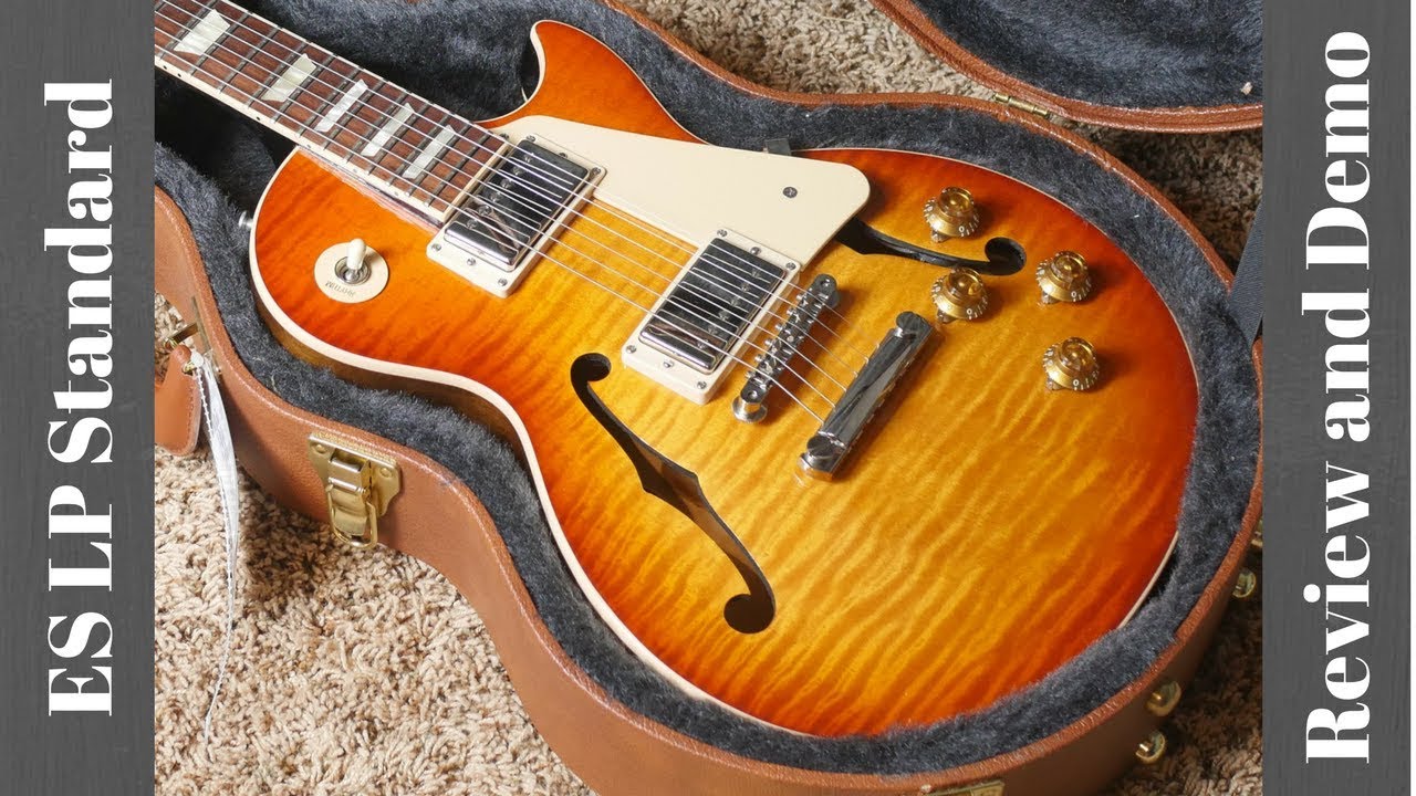2014 Gibson ES LP Les Paul Sunburst Flame Top Demo