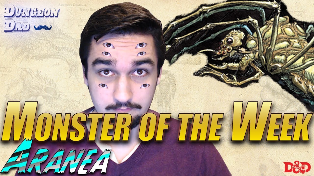 Spiders With Human Hands - Aranea - Monster of the Week - Dungeons & Dragons [D&D]