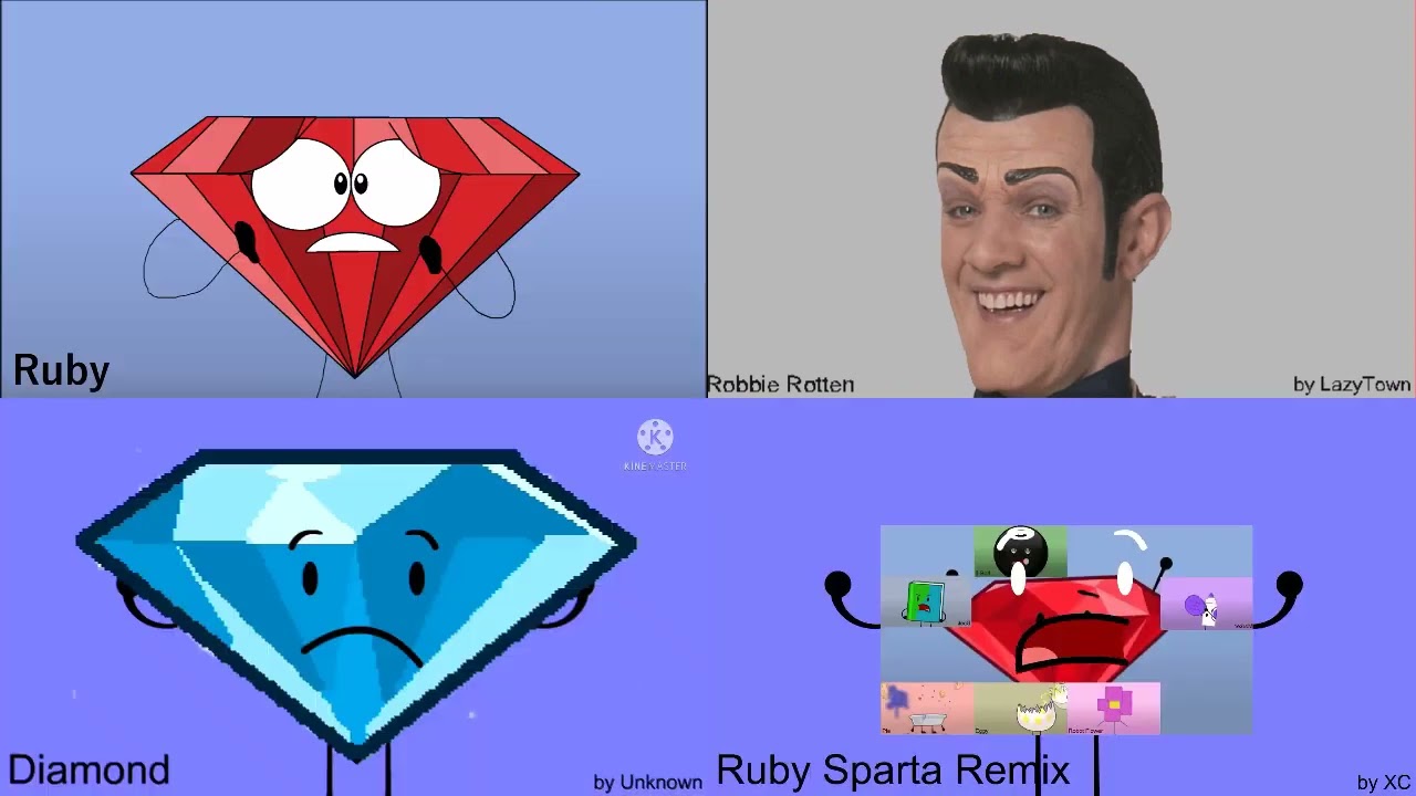 BFDI Auditions Comparison #1