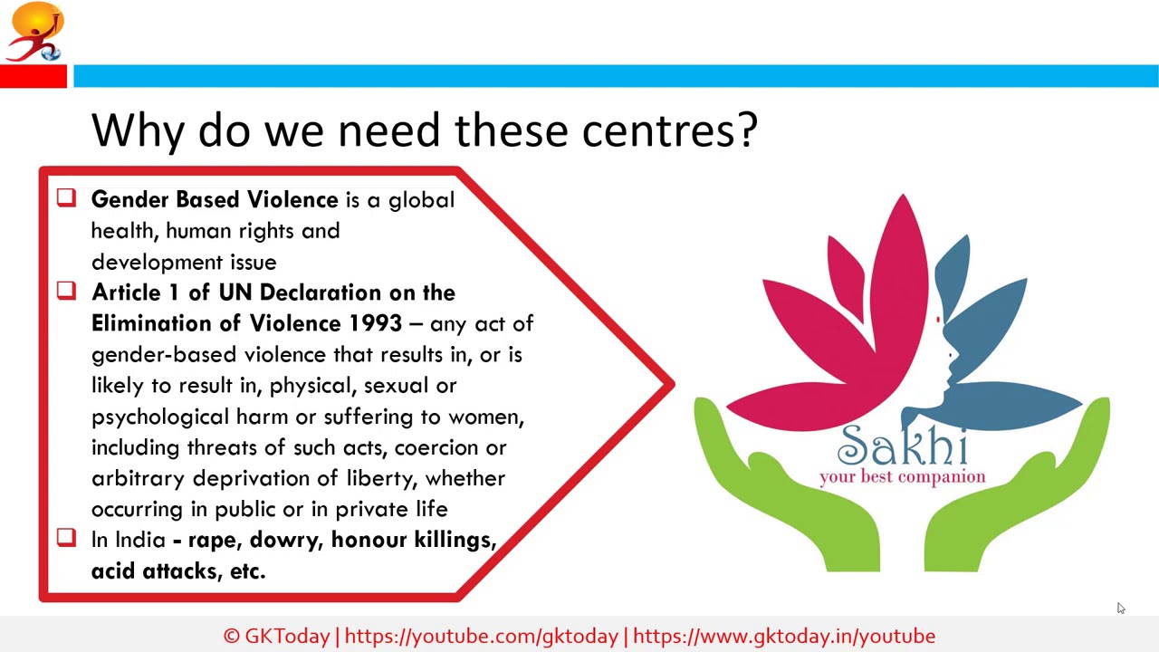 ABOUT SAKHI ONE STOP CENTRE AWARENESS.