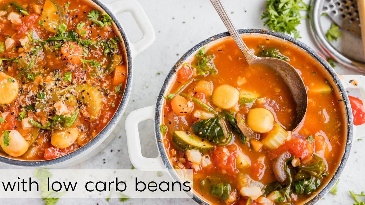 The SECRET to Making the Best Minestrone Soup | Easy Low Carb Soup
