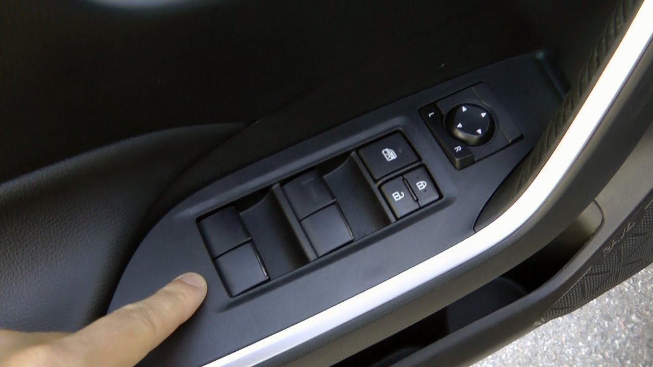 Toyota RAV4 (2019-2025): How To Remove Power Window Master Switch?