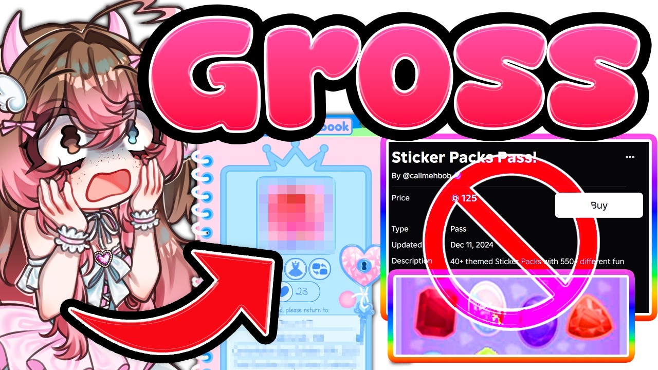 The DISGUSTING Sticker Situation...