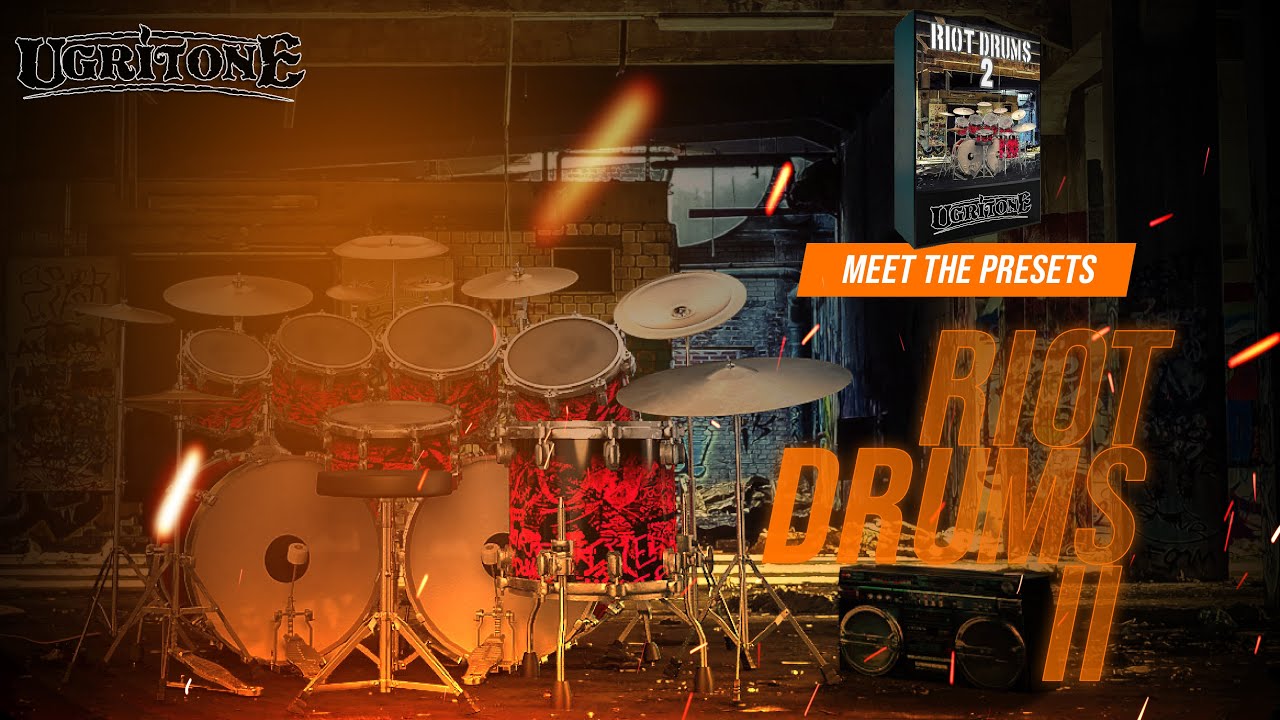 RIOT Drums 2 - MEET THE PRESETS