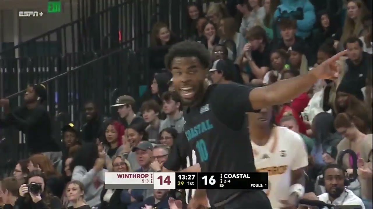 Ginika Ojiako - Coastal Carolina vs Winthrop (12/02/2023)