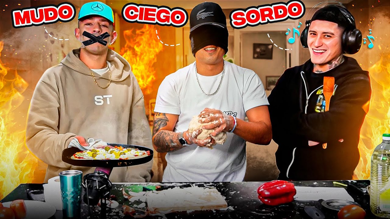 COCINANDO CON UN CIEGO, UN SORDO & UN MUDO • MDS