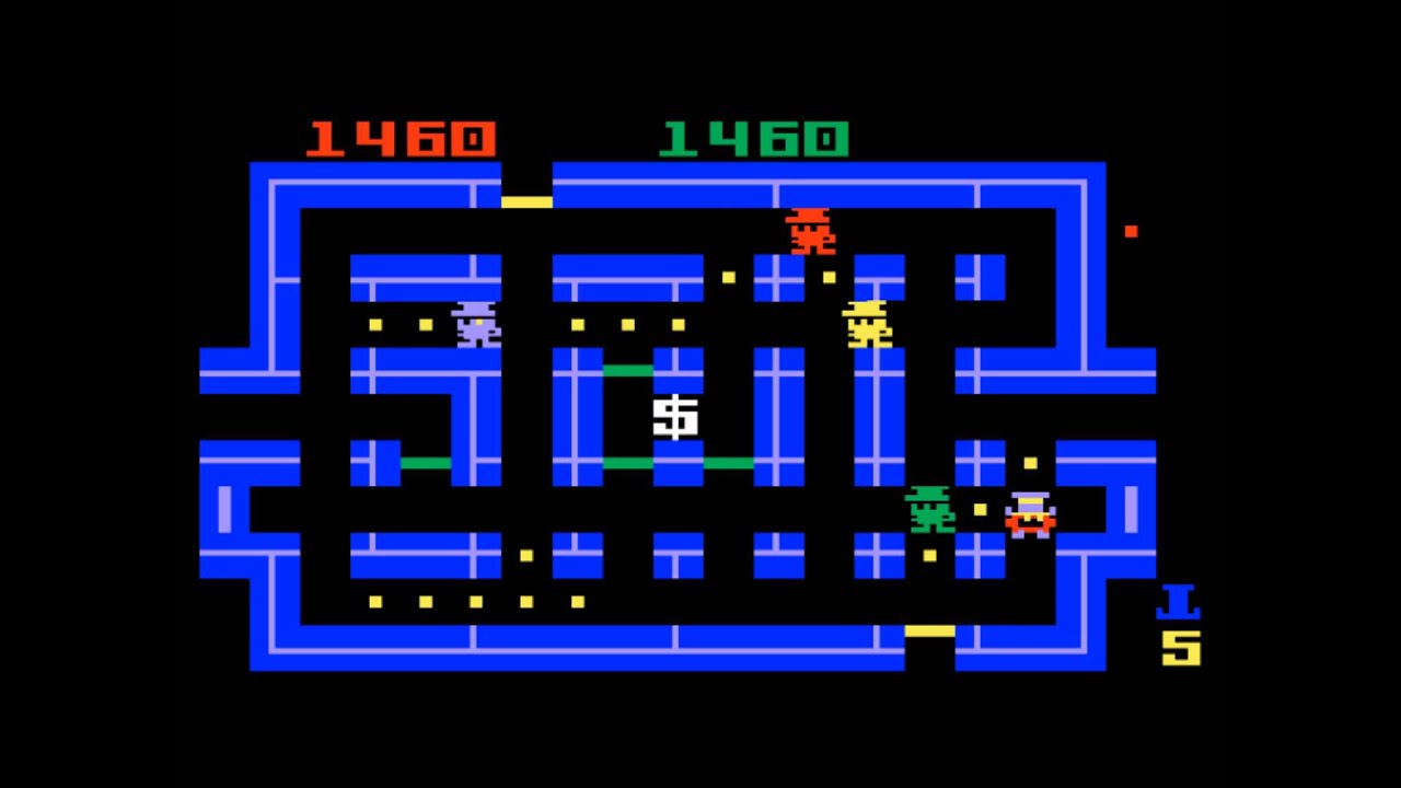 Lock 'N' Chase for the Mattel Intellivision