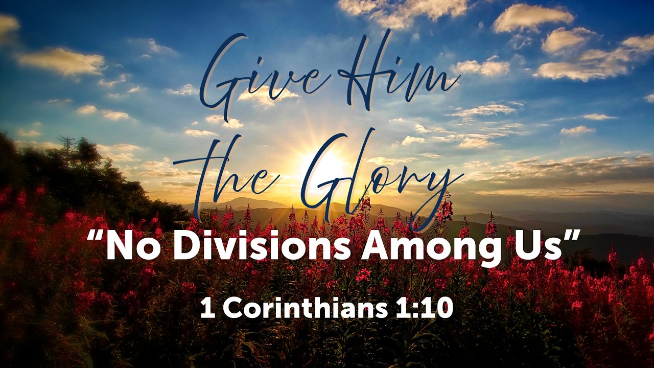 No Divisions Among Us