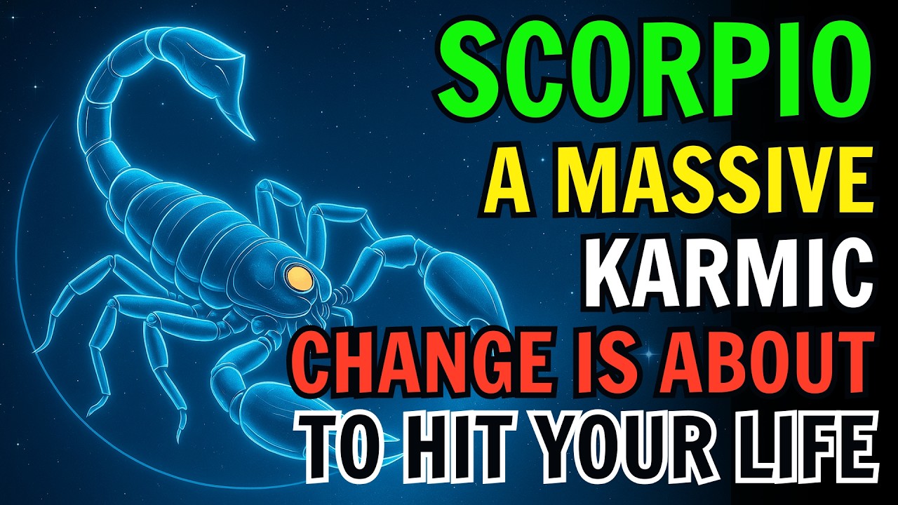 SCORPIO ♏ A MASSIVE KARMIC CHANGE IS ABOUT TO HIT YOUR LIFE ✨ PREPARE FOR A POWERFUL NEW BEGINNING 🔥