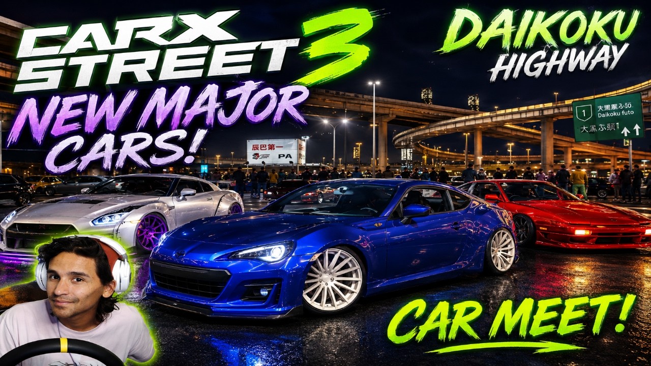 ОБНОВЛЕНИЕ 1.13.0 CarX Street PC: НОВАЯ ЛОКАЦИЯ &laquo;DAIKOKU&raquo;