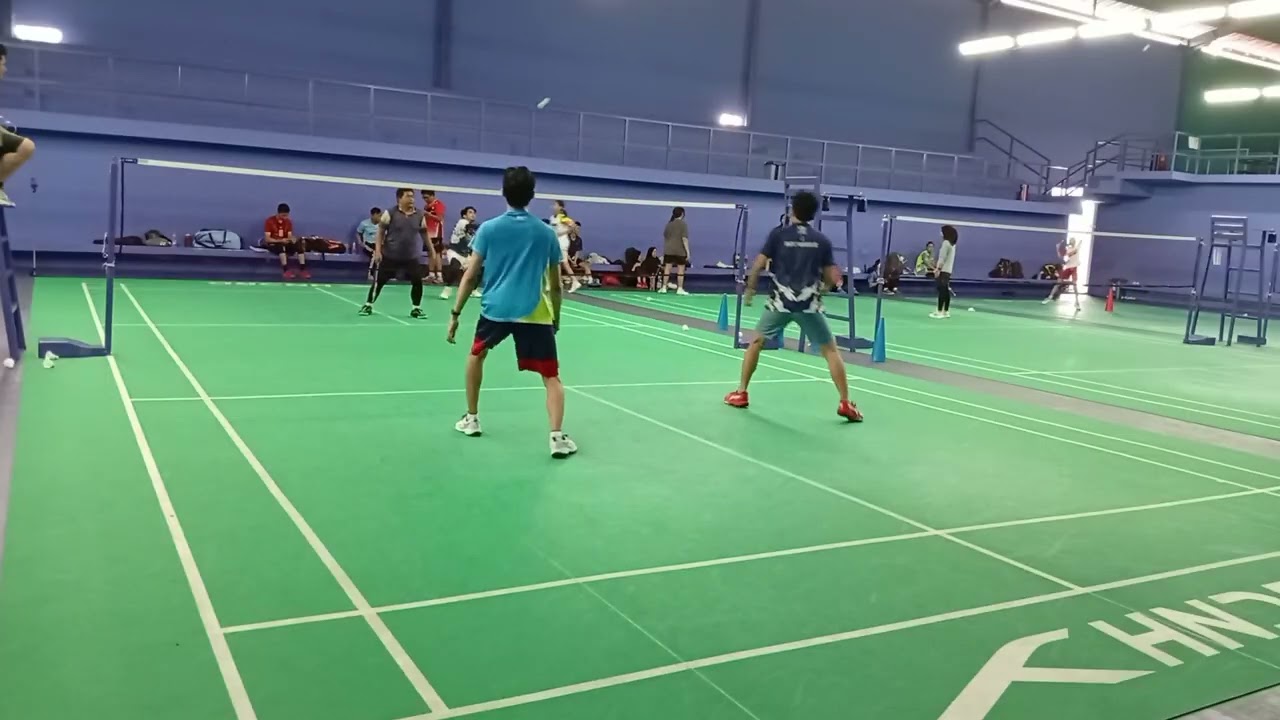 Badminton Men's Doubles Fun Match | JUN / CENA VS BYAN / ZEIN – Racket Rockers Malang