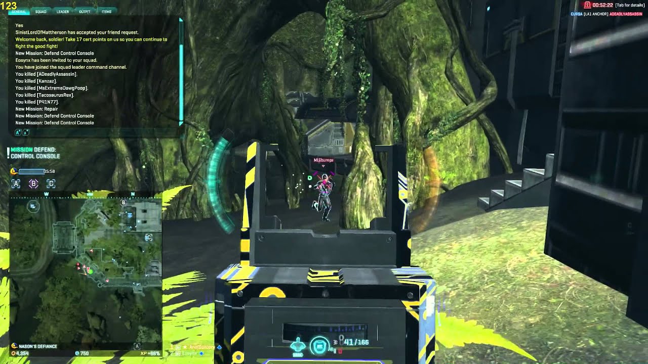 LA1 Anchor gameplay [PlanetSide 2]