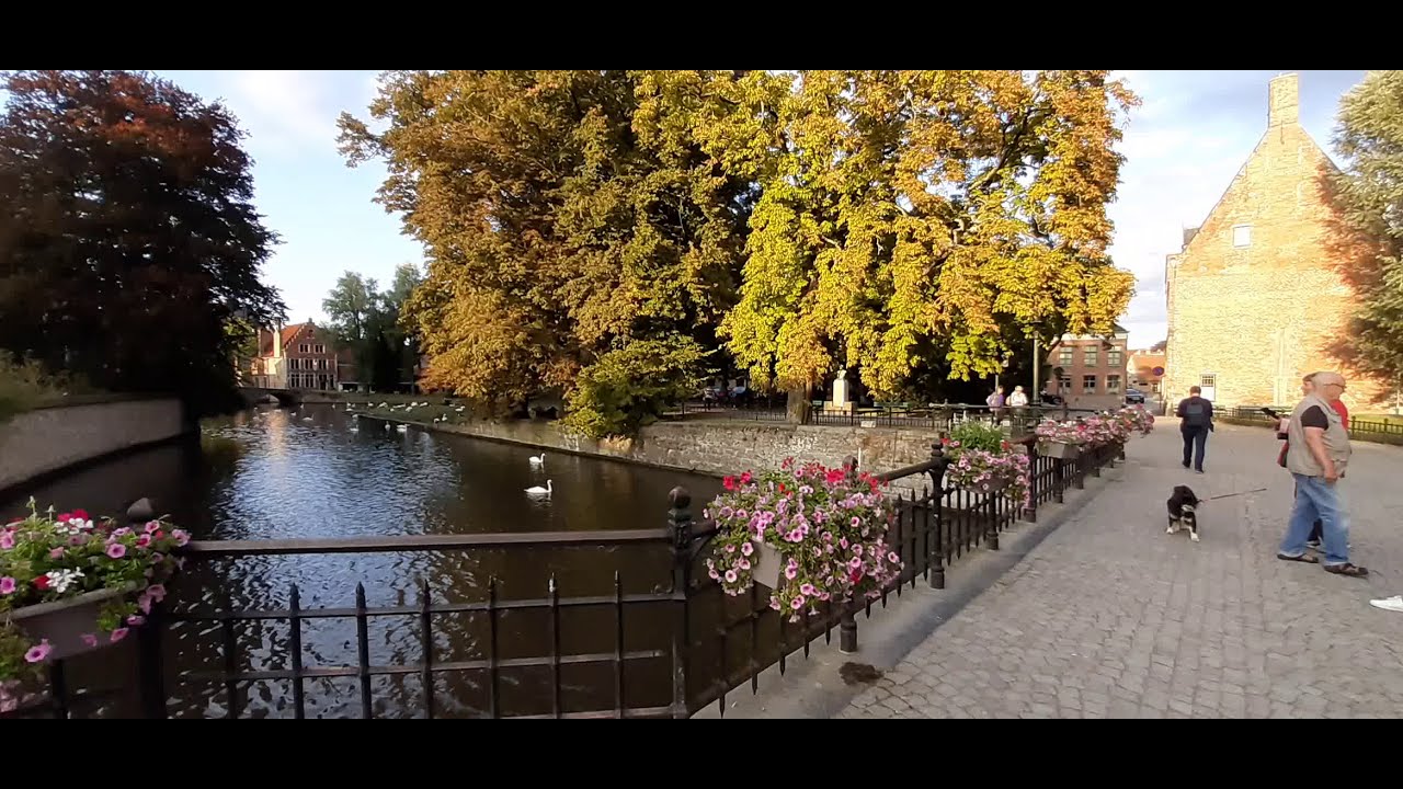 Lake of Love (Minnewater) and Lovers Bridge -Brugge