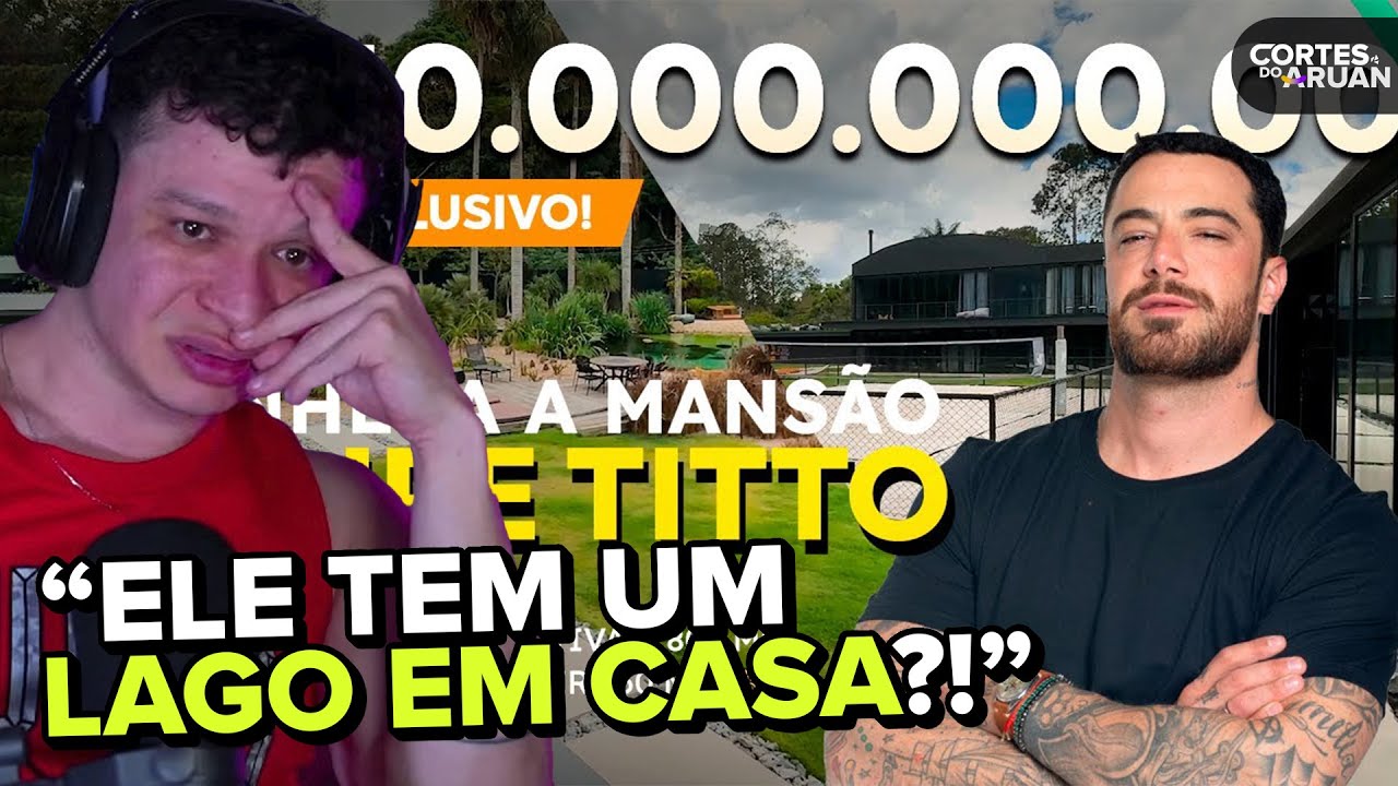 ARUAN REAGE: CONHEÇA A MANSÃO DE FELIPE TITTO | TOUR EXCLUSIVO EM DETALHES! (CASAS INCRÍVEIS)