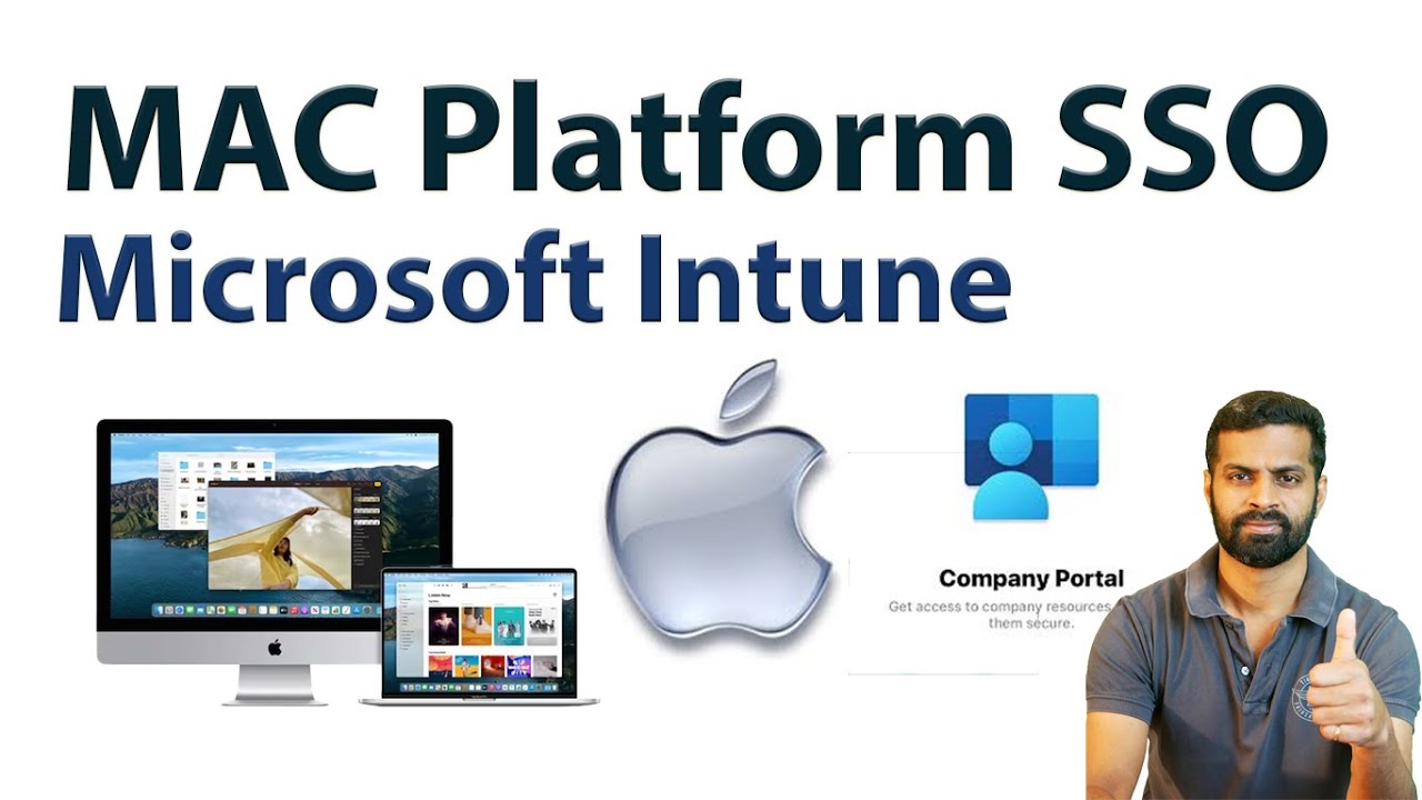 Единый вход (SSO) на платформе MacOS | Microsoft Intune и корпоративный портал; Синхронизация пар...