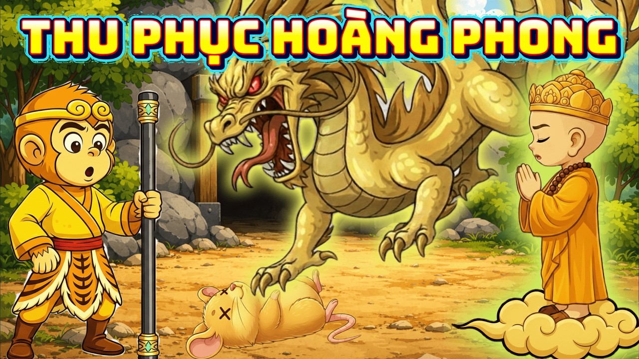 Tây Du Ký hồi 21: Hộ Pháp Lưu Đại Thánh – Linh Cát Bắt Phong Ma