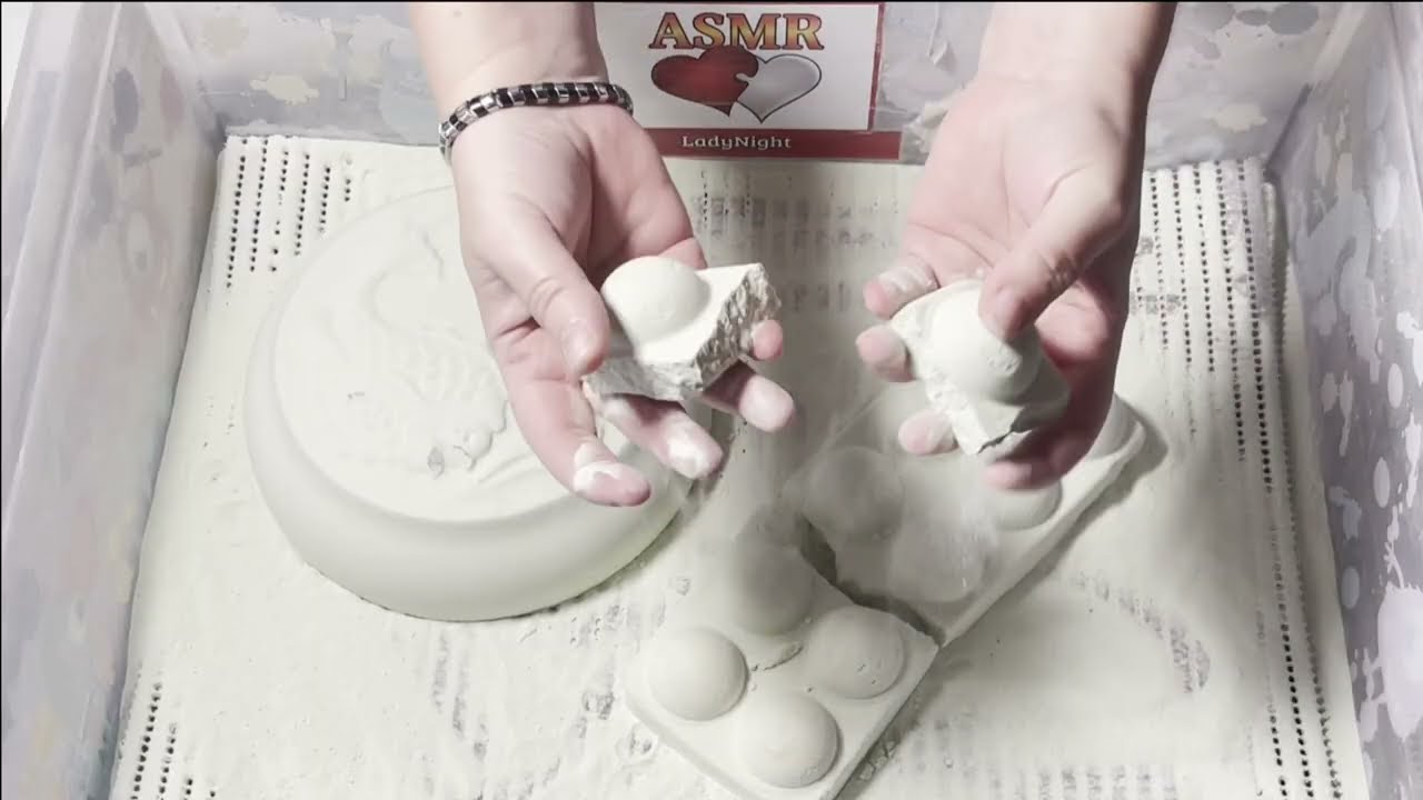 #ASMR Yellow Baking Soda Crunch #949