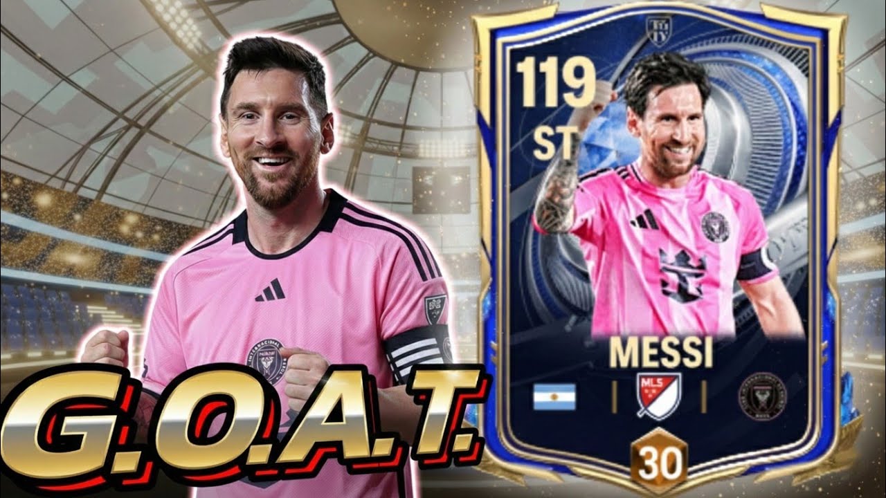 Messi ตัวรุกที่ดีที่สุดในเกม! FC MOBILE