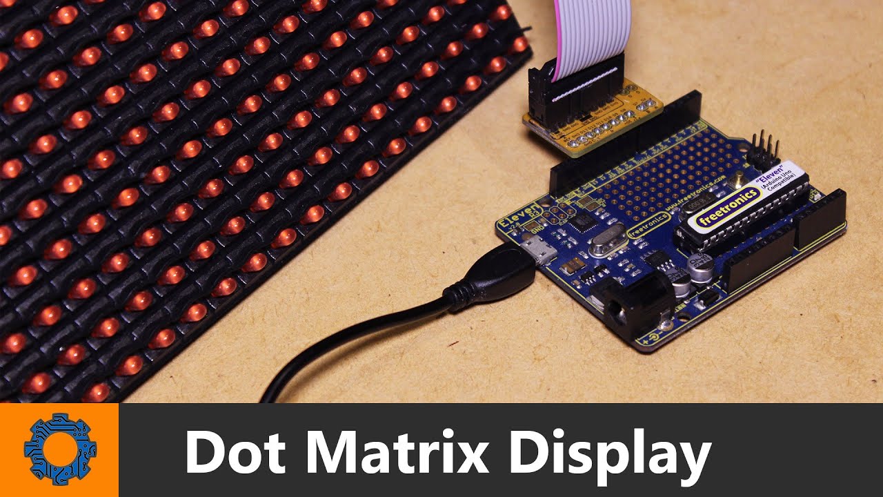 Freetronics - Dot Matrix Display