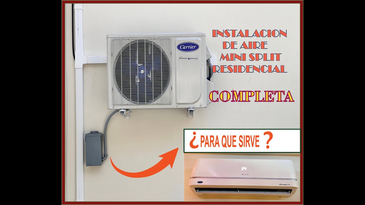 PROYECTO DE AIRE ACONDICIONADO MINI SPLIT COMPLETO 1/3