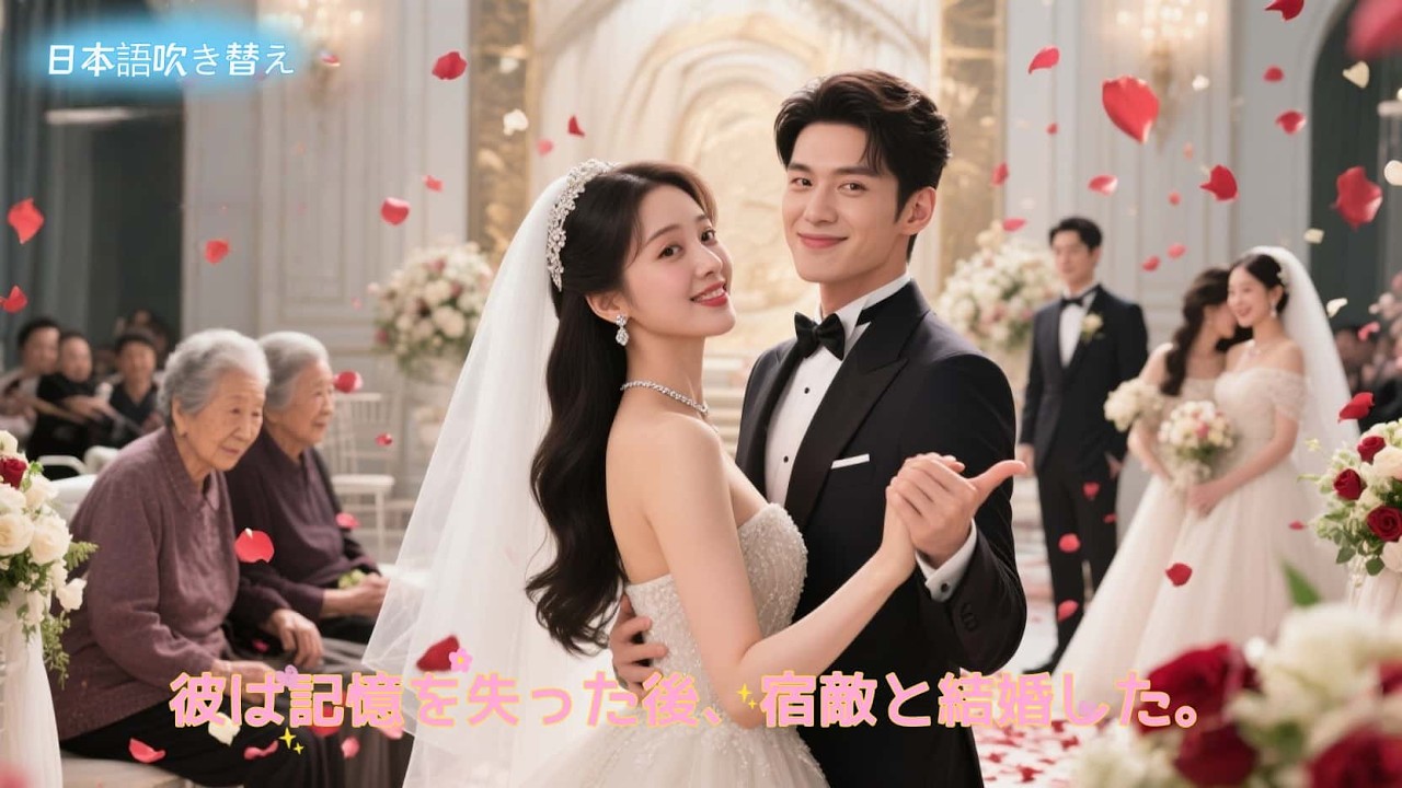記憶喪失で大混乱！宿敵を彼氏と勘違いして即結婚⁉️【高画質 フルバージョン (日本語吹き替え )】