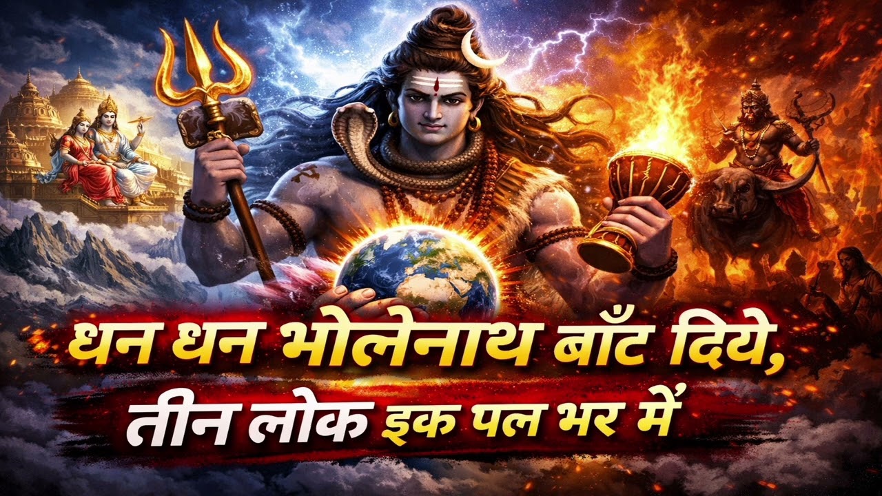 धन धन भोलेनाथ – तीन लोक इक पल में