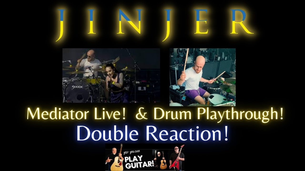 Jinjer Mediator Live and Drum Playthrough Reaction
