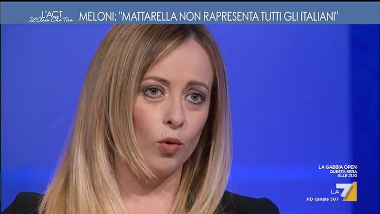 Meloni: 'Renzi diventa euroscettico in campagna elettorale, euro non è ideologia'