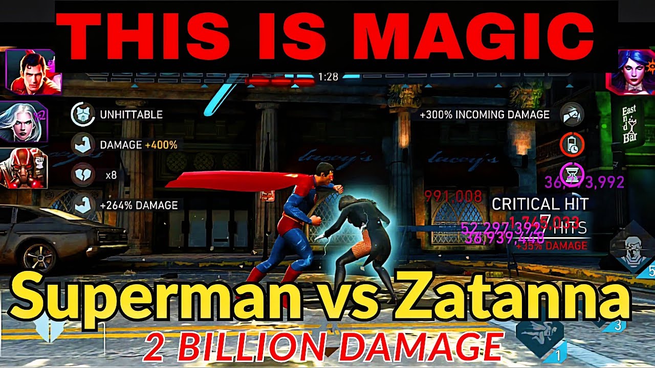 Legendary Superman Breaks Zatanna’s Magic! (Solo Raid) | Injustice 2 Mobile