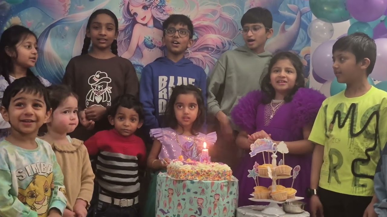 Ithika's 4th Birthday Mermaid theme celebrations #mermaid #birthday #themebirthday 